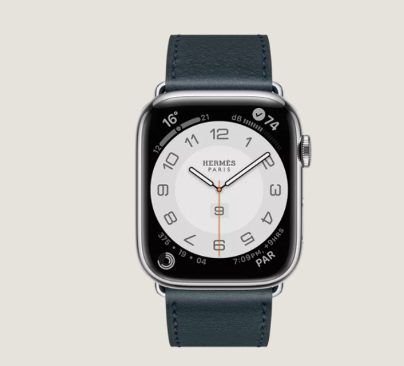 爱马仕Series 8表盘 & Apple Watch Hermès 45毫米单圈表带-奢侈品百科网