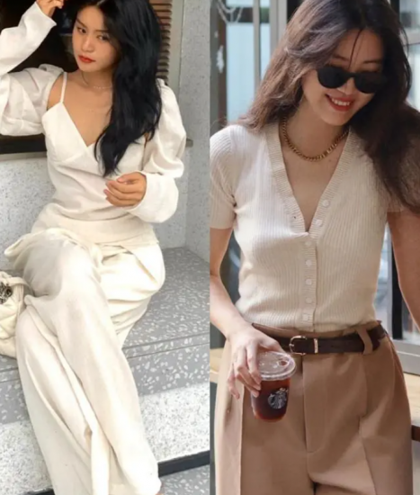 图片[5]-皮肤黄的女人如何搭配服装才显白？皮肤黄穿衣禁忌-奢侈品百科网