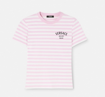 5400元范思哲NAUTICAL STRIPE 短袖T恤介绍-奢侈品百科网